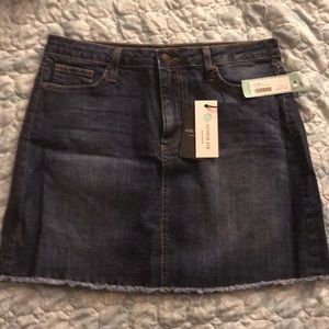 NWT Just Black jean skirt